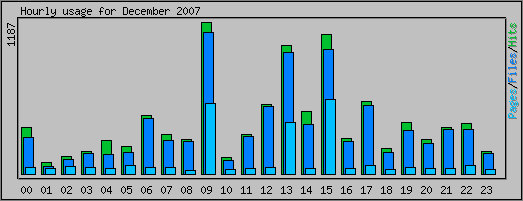 Hourly usage