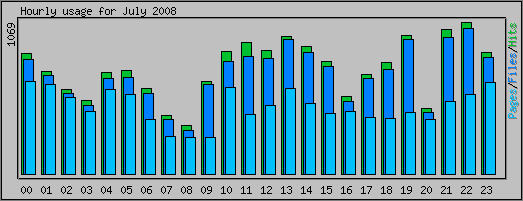 Hourly usage