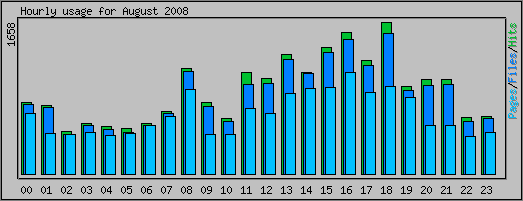 Hourly usage