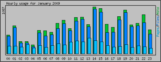 Hourly usage