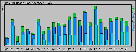 Hourly usage