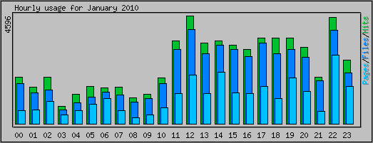 Hourly usage