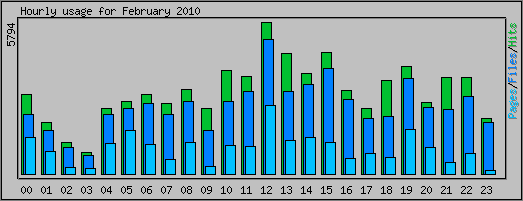 Hourly usage