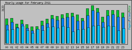 Hourly usage