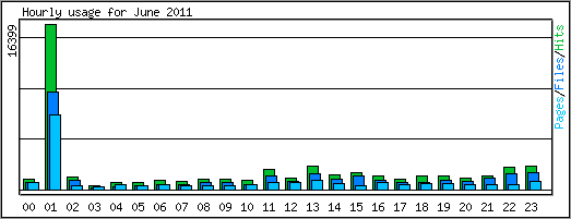 Hourly usage