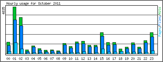 Hourly usage