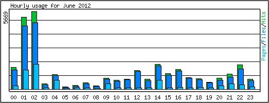 Hourly usage