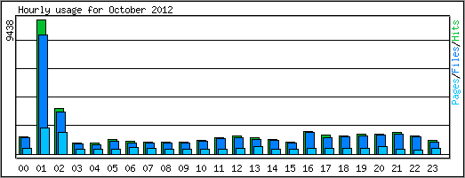 Hourly usage