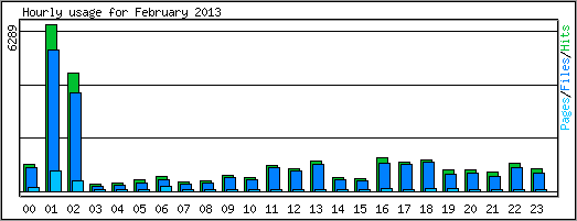 Hourly usage