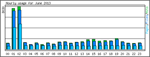 Hourly usage