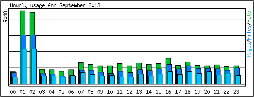 Hourly usage