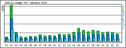 Hourly usage