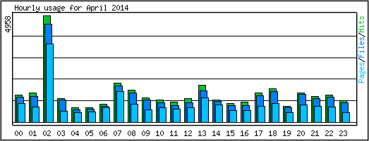 Hourly usage