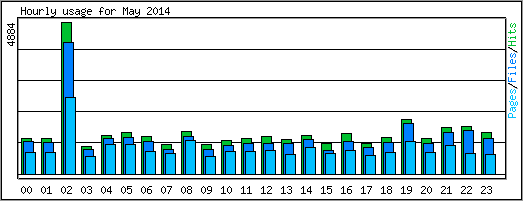 Hourly usage