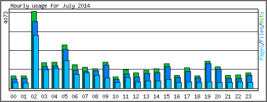 Hourly usage