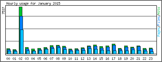 Hourly usage