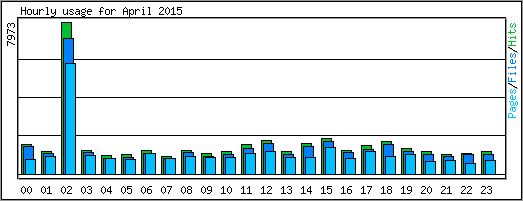 Hourly usage