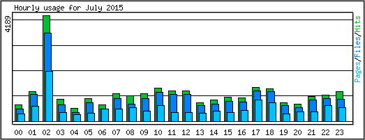 Hourly usage