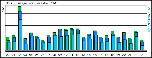 Hourly usage