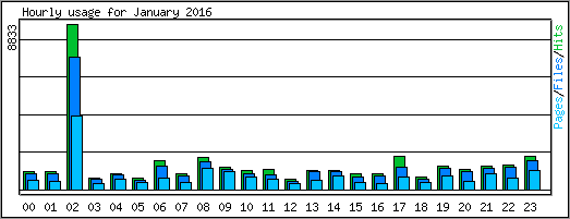 Hourly usage