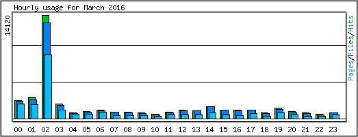 Hourly usage