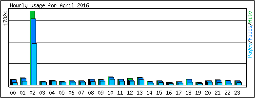 Hourly usage