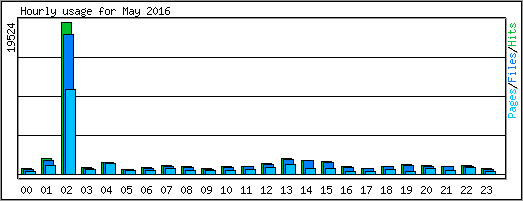 Hourly usage