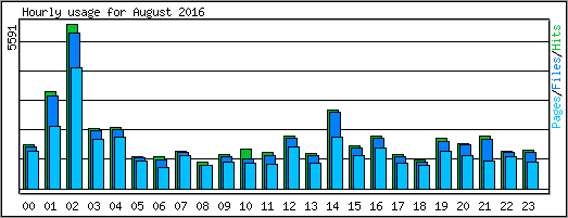 Hourly usage