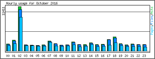 Hourly usage