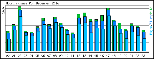 Hourly usage