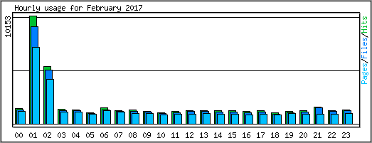 Hourly usage