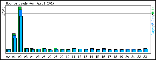 Hourly usage