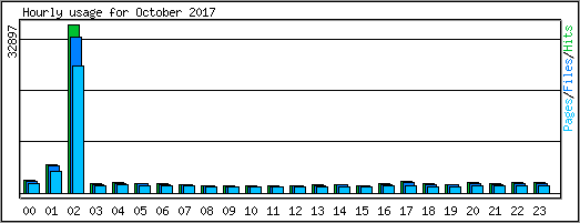 Hourly usage