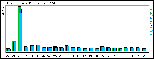 Hourly usage