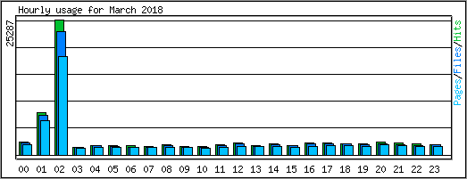 Hourly usage